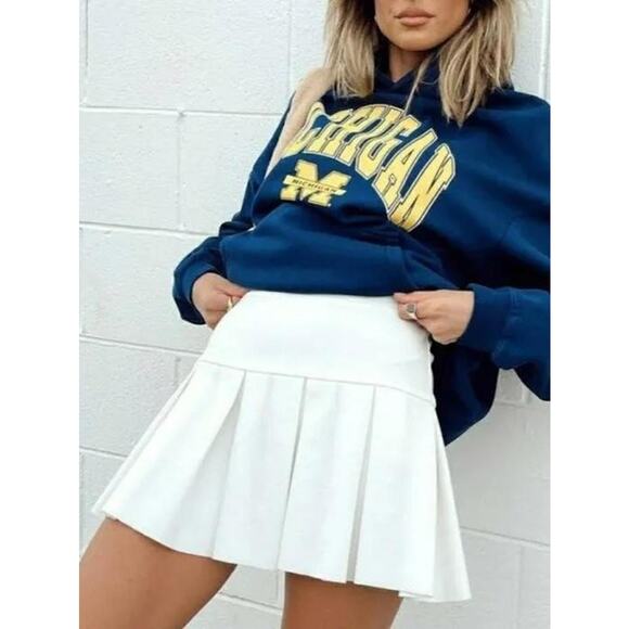 Lioness Dresses & Skirts - LIONESS Rescue Me Pleat Mini Skirt Sz L